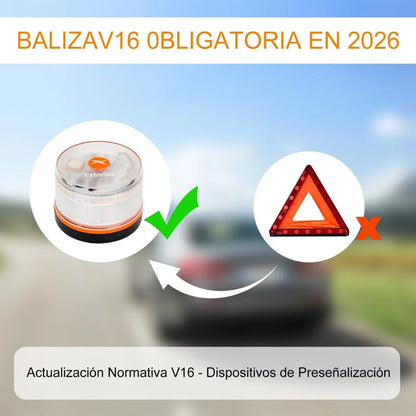 Light V16 Baliza Emergencia Safe Vision