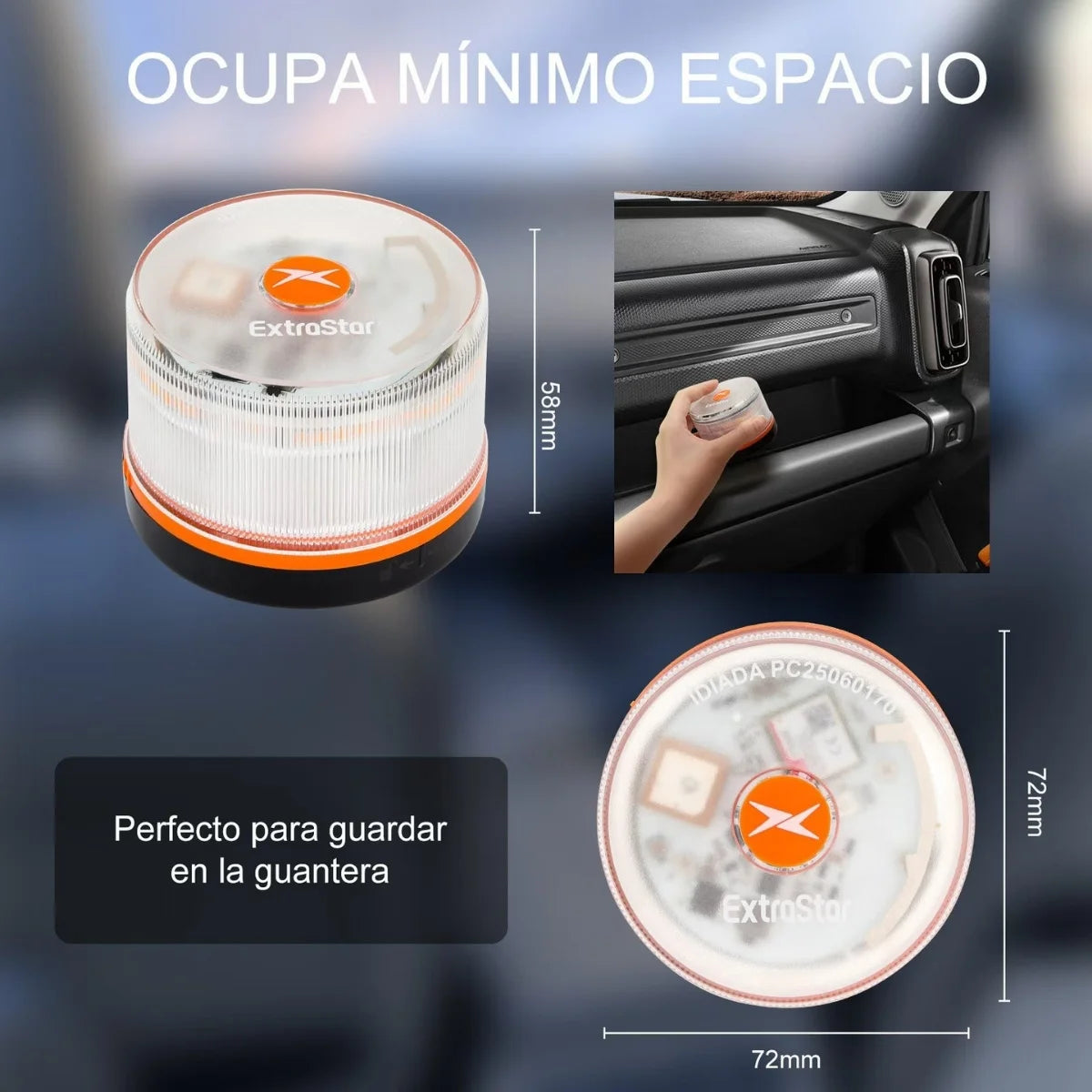 Light V16 Baliza Emergencia Safe Vision