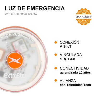 Light V16 Baliza Emergencia Safe Vision